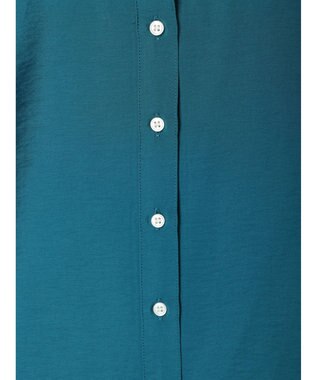 AMERICAN HOLIC 接触冷感バンドカラーチュニック Blue Green