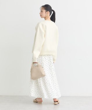 earth music&ecology メタルボタンカーディガン Grayish Blue