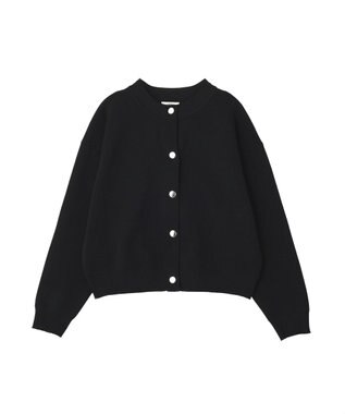 earth music&ecology メタルボタンカーディガン Grayish Blue