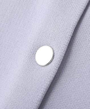 earth music&ecology メタルボタンカーディガン Grayish Blue