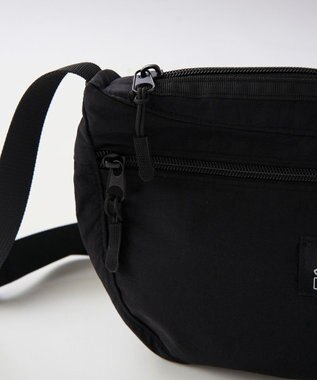 OP／FILA 【Kappa】三日月形 ショルダーバッグ ブラック