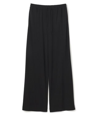 BEIGE， 【洗える】MELLE / ハイストレッチイージーパンツ Black