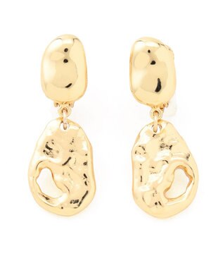 【Oggi10月号掲載】バロックメタル イヤリング