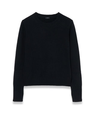 JOSEPH 【FOUNDATIONS】ライトピュアカシミヤ　ラウンドネックニット Black