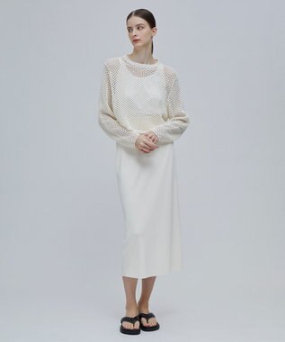 BEIGE， GASPARD / メッシュニット Ecru