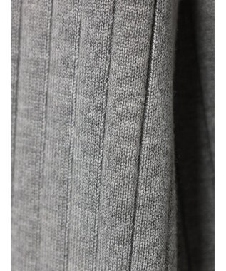 CRAFT STANDARD BOUTIQUE ワイドリブクルーネックニットプルオーバー Light Gray