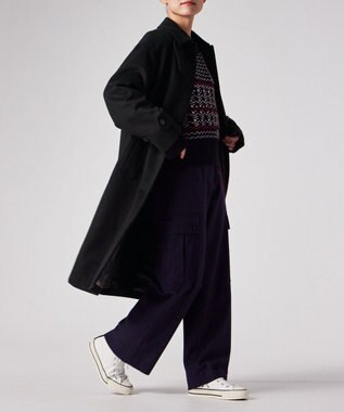 Paul Smith Field Flowers ステンカラーコート ブラック