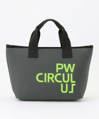 PW CIRCULUS 【UNISEX】ロゴ カートバック ゴルフ ライトグレー系