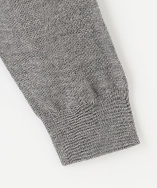 J.PRESS LADIES 【洗える】アーガイルツイン ニット グレー系