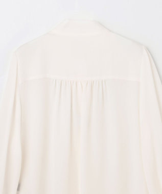 GRACE CONTINENTAL シルクボウタイブラウス ホワイト