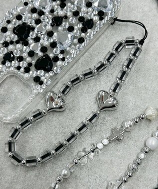 WEGO ビーズストラップキーホルダーE 柄4