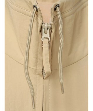 CRAFT STANDARD BOUTIQUE ナイロン×裏フリースアノラックブルゾンＬ／Ｓ Beige