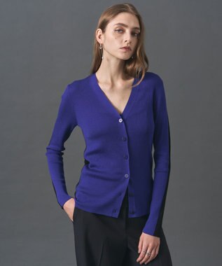 【8/12-9/23期間限定・完全受注生産】エクストラファインメリノニット Vネックカーディガン