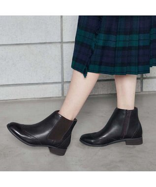  <ing>サイドゴアトラッドショートブーツ