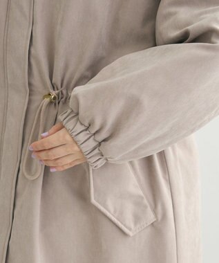 Green Parks ・ＥＬＥＮＣＡＲＥ　ＤＵＥ　中綿モッズコート Beige