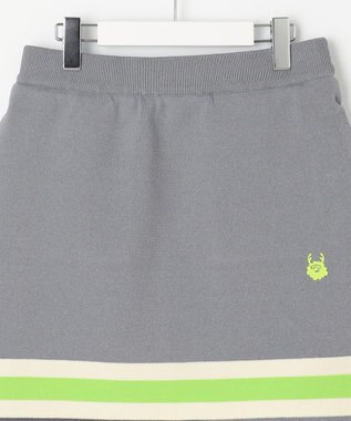 PW CIRCULUS 【軽量/裏地付き】【WOMEN】 ニットスカート グレー系