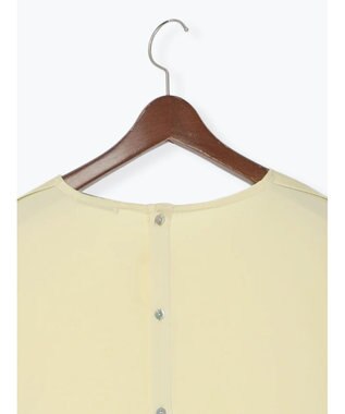 Te chichi 【Atelier Bonheur】サテンバックボタンブラウス(セットアップ可)《2025winter catalog item》 イエロー