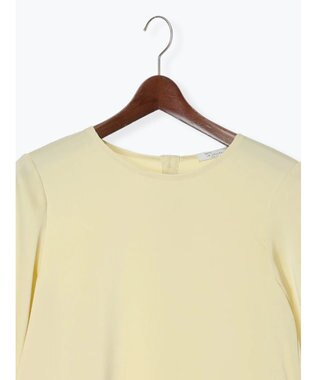 Te chichi 【Atelier Bonheur】サテンバックボタンブラウス(セットアップ可)《2025winter catalog item》 イエロー