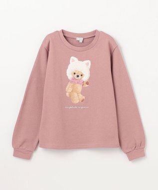 ANY KIDS アニマルトレーナー ピンク