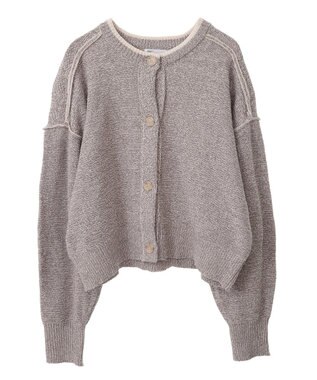 CRAFT STANDARD BOUTIQUE モールニットカーディガン Beige