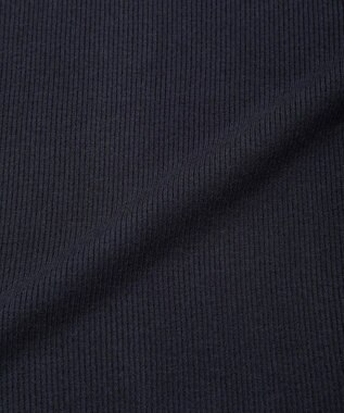 AMERICAN HOLIC バイパチリブモックネックニットプルオーバー Navy