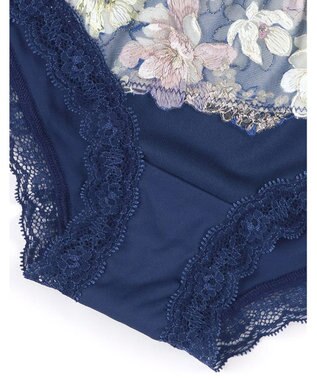 WACOAL ボーイレングス ショーツ 【リボンブラ 脇すっきり】 BXB443とペア はきこみ丈あさめ やわらかく伸びる(バック) レディース PXB643 /ワコール コン