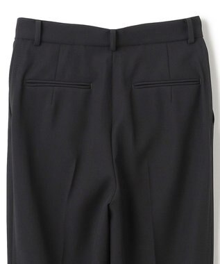 BEIGE， 【洗える】ALAINA / スリムストレートパンツ Black