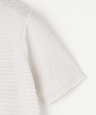 JOSEPH ABBOUD 【軽い/洗える】クールスキンニット Ｔシャツ ライトグレー系