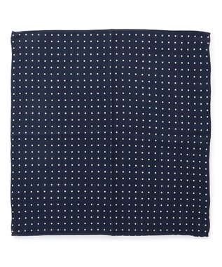 J.PRESS MEN ハンドプリントドット チーフ