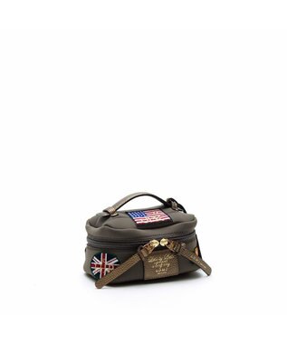 A.D.M.J. 【魔法の様に軽い】マジックライト/フラッグワッペンバニティバッグS