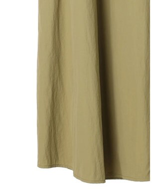 Green Parks 布帛ドッキングドロストワンピース Light Khaki