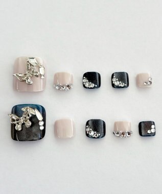 WEGO デザインフットネイルチップ 柄3