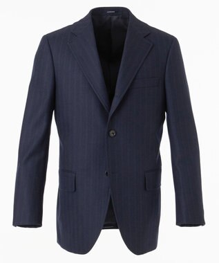 J.PRESS MEN 【CUBA BEACH GENTRY】サキソニーストライプ スーツ ネイビー系2