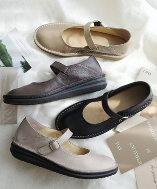 Pointer 本革 超軽量カジュアルシューズ ブラック