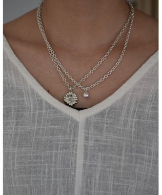 yoaa シルバー925 キクネックレス シルバー925