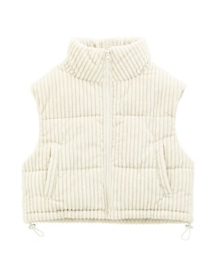 Green Parks ・ｓｗｉｎｇ　ｂｙ　ワイドコールベスト Off White