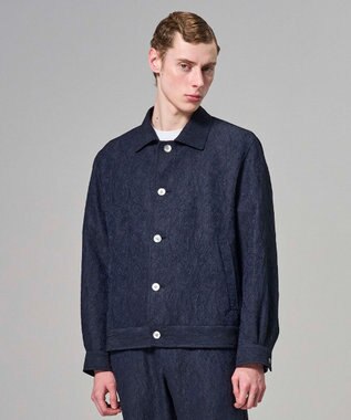 JOSEPH HOMME 【HIGH GRADE LINE】ブリーズリージャガード　ブルゾン ネイビー系