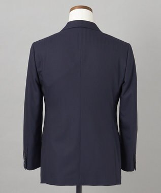 GOTAIRIKU 【御幸毛織】Superio160 ウールカシミヤ スーツ（ネイビーストライプ） ネイビー系8