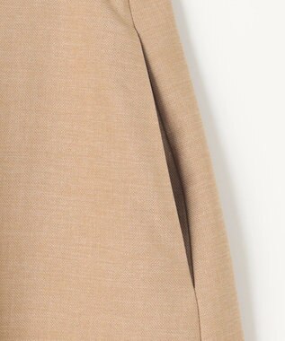 J.PRESS LADIES L 【洗える】FLAXASAオックス スカート ベージュ系