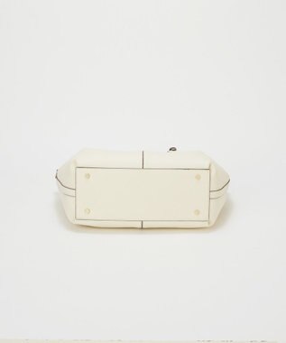 TOPKAPI 【TREASURE TOPKAPI】ソフトレザー センターステッチ 2way トートバッグ オフ