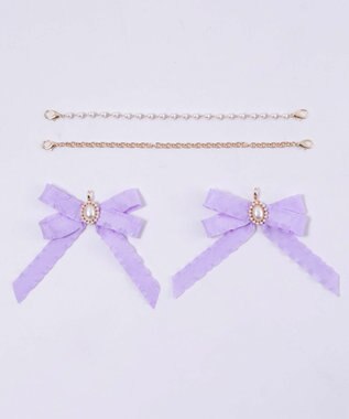 WEGO 【痛バ＆推し活グッズ】きらめきDIYパールリボンセットS ライトパープル