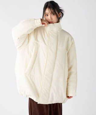 OP／FILA 【ocean pacific】かるポカ モンスターコート オフホワイト