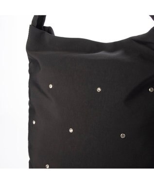 UNBILLION カシュカシュ cachecache / ビジュー付きワンハンドルトート ブラック