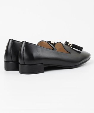 BONTRE 【BONTRE/ボントレ】レザータッセルローファー/30451-RS ブラックスムース