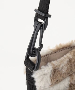 JOSEPH ABBOUD MOUNTAIN カモフラージュフリース アイボリー系7