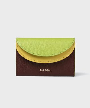 Paul Smith カラーブロック 名刺入れ グリーン