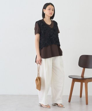 AMERICAN HOLIC 【先行予約】ルーズコクーンプルオーバー Brown