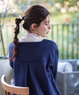 Tiaclasse  3粒パールヘアゴム オフホワイトA