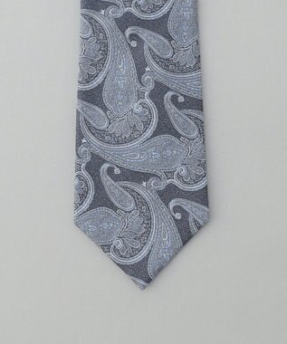 GOTAIRIKU GOTAIRIKU別注【日本製】シルク ネクタイ_ペイズリー柄 サックスブルー系4