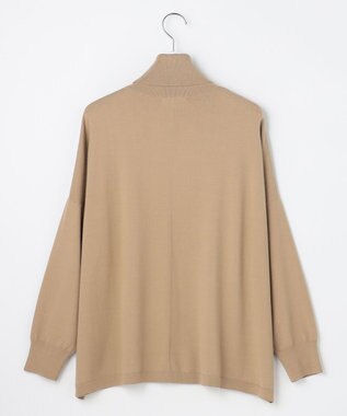 自由区 S ウォームレーヨンストレッチハイネック ニット モカ